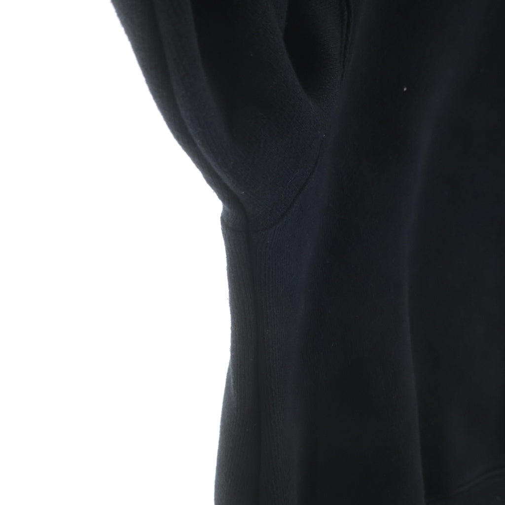 ALEXANDER WANG(アレキサンダーワン) フロントロゴプリントクルーネックスウェット コットン ブラック レディース 4CC3221360