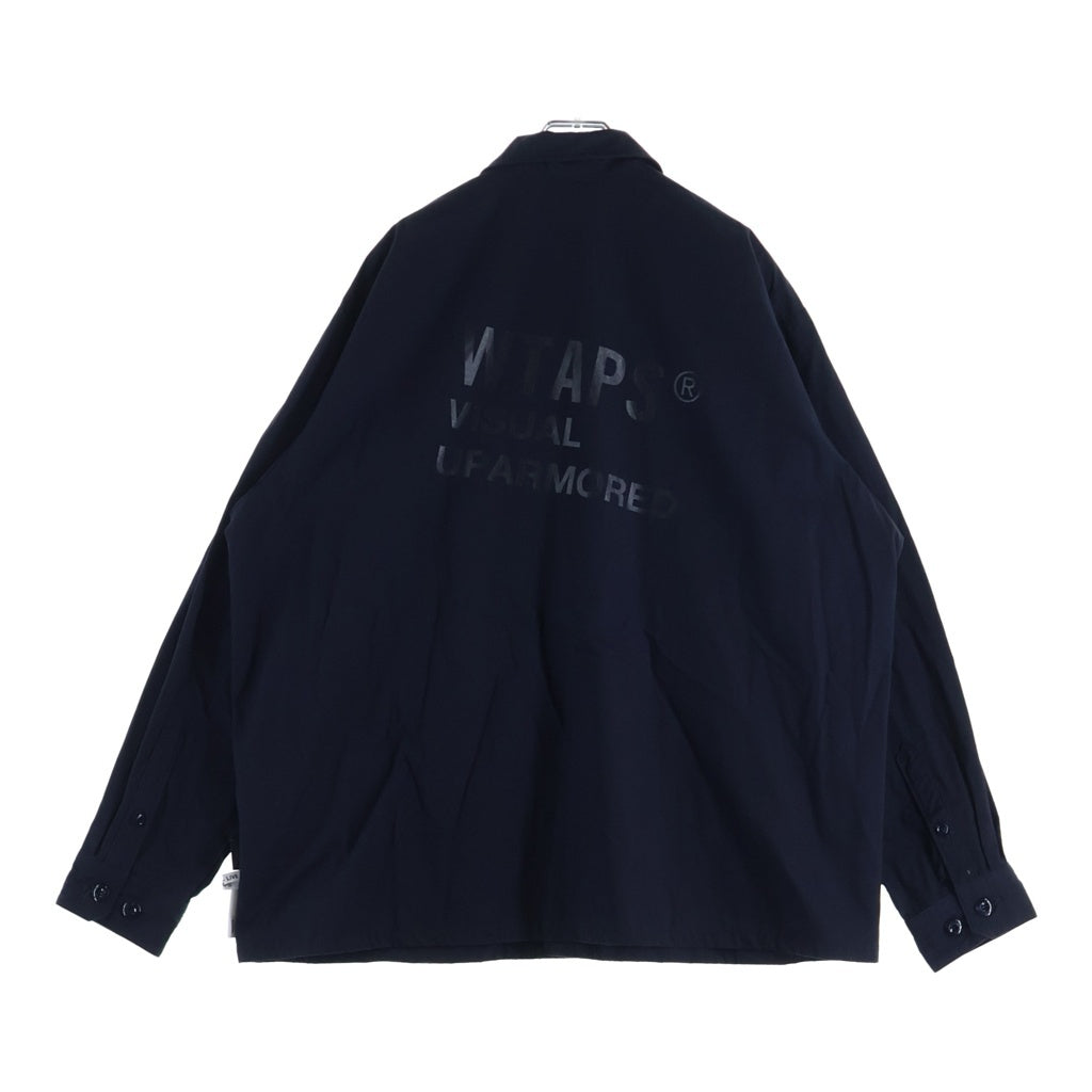 WTAPS(ダブルタップス) 26SS JMOD / LS / NYCO. WEATHER. CORDURA バックプリントファティーグジャケット ネイビー 261WVDT-SHM02