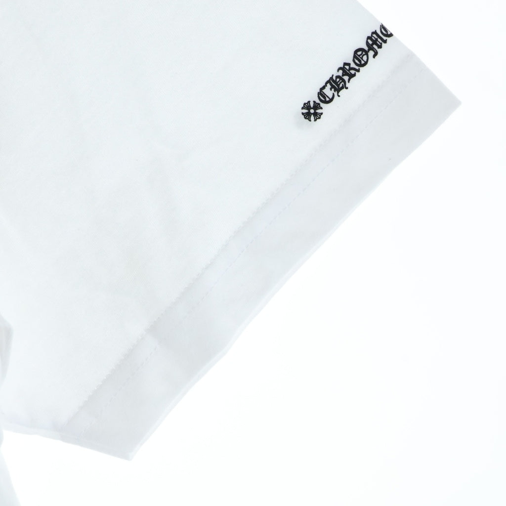 CHROME HEARTS(クロムハーツ) CH T-SHIRT バックホースシュープリント 半袖Tシャツ ホワイト