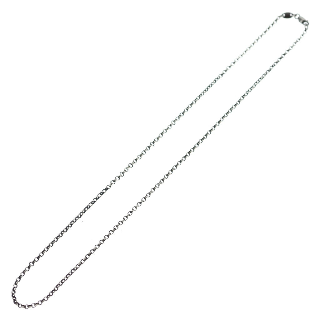 CHROME HEARTS(クロムハーツ) NECKCHAIN R18 ロールチェーンネックレス 18inch シルバー BCA083