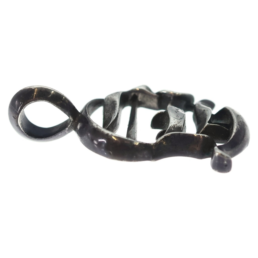 CHROME HEARTS(クロムハーツ) CH バーティカルロゴ チャーム ネックレストップ シルバー