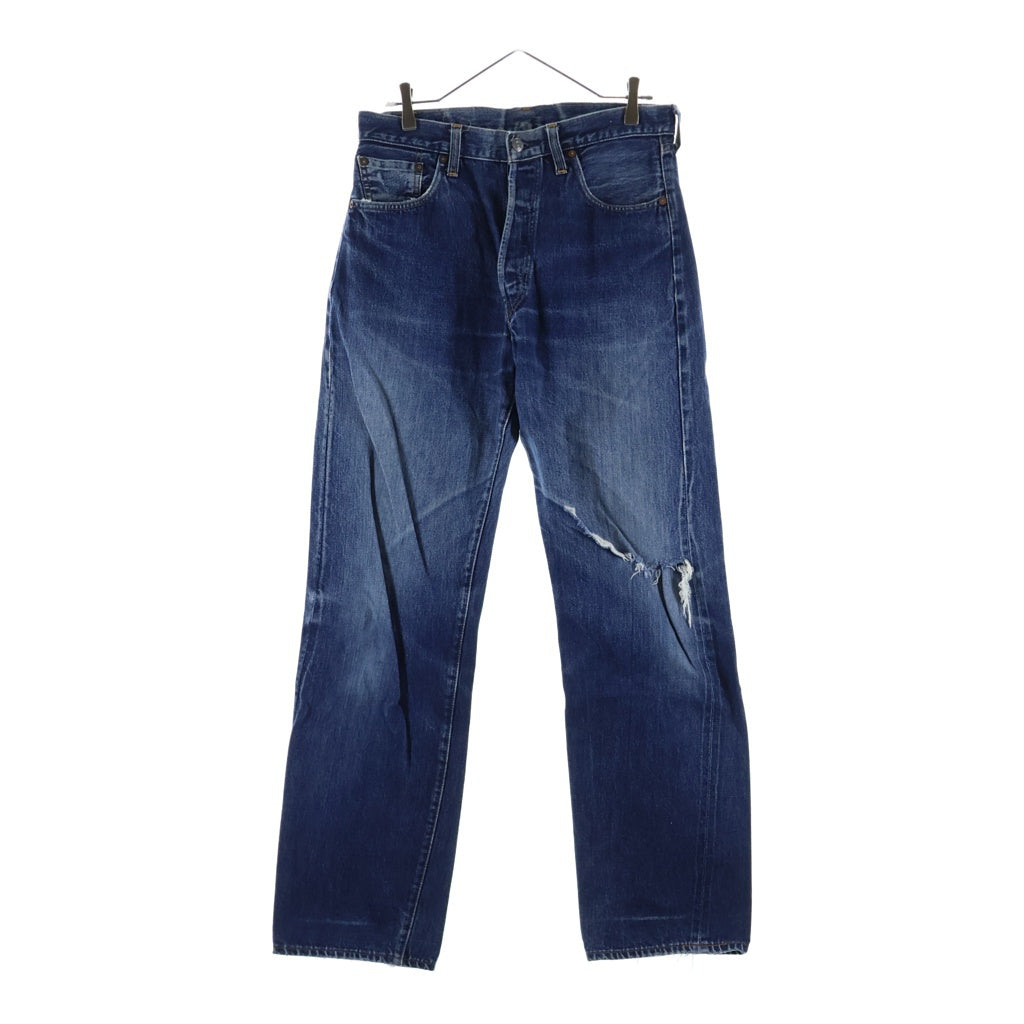 Levi's(リーバイス) 90S 501XX バレンシア工場 USA製 1955年モデル復刻 ボタンフライデニムパンツ インディゴ