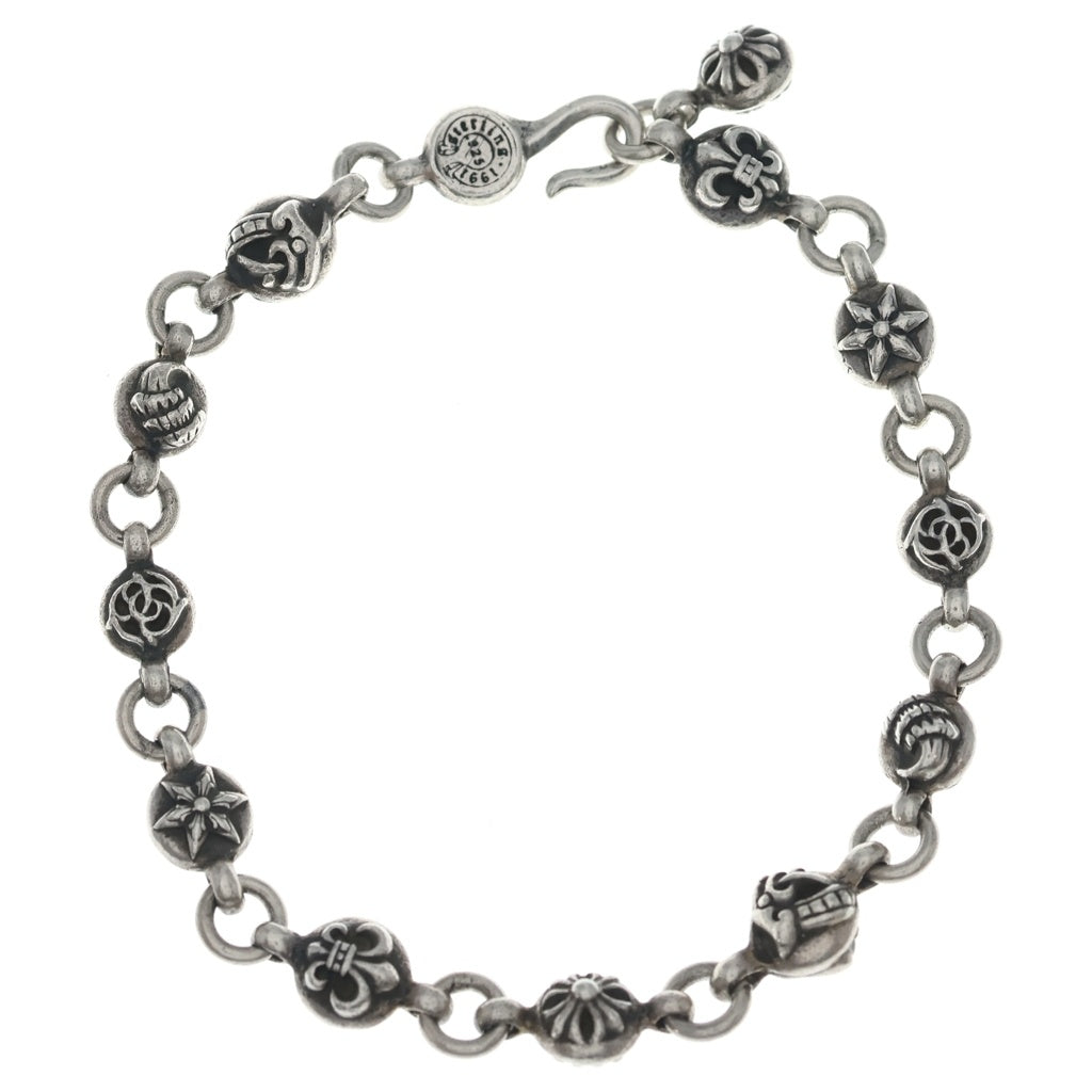 CHROME HEARTS(クロムハーツ) NO1 MULTI BALL #1マルチボールブレスレット シルバー BCA175