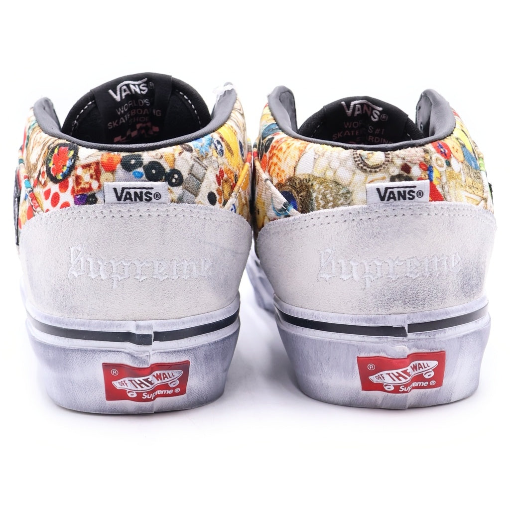 VANS(ヴァンズ) ×Supreme × Mike Kelley Half Cab ×シュプリーム × マイク・ケリー × ハーフキャブ ホワイト