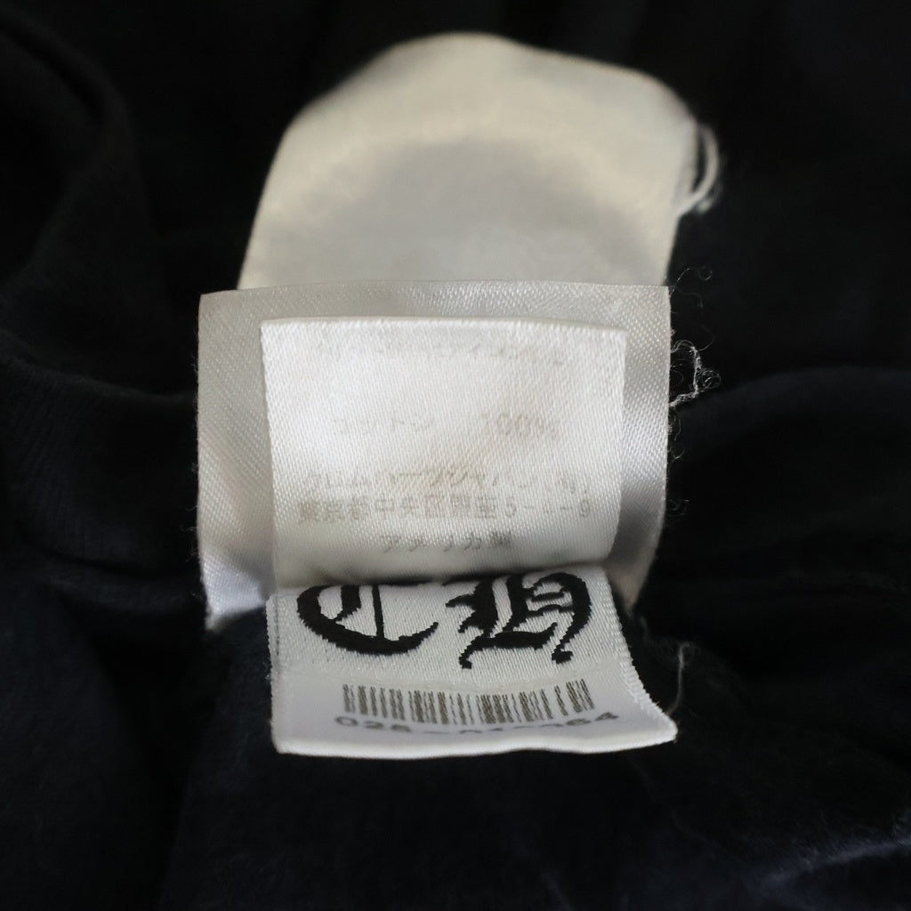 CHROME HEARTS(クロムハーツ) ARCH LOGO FUCK YOU バックアーチロゴ ファックユー プリント長袖カットソー ブラック