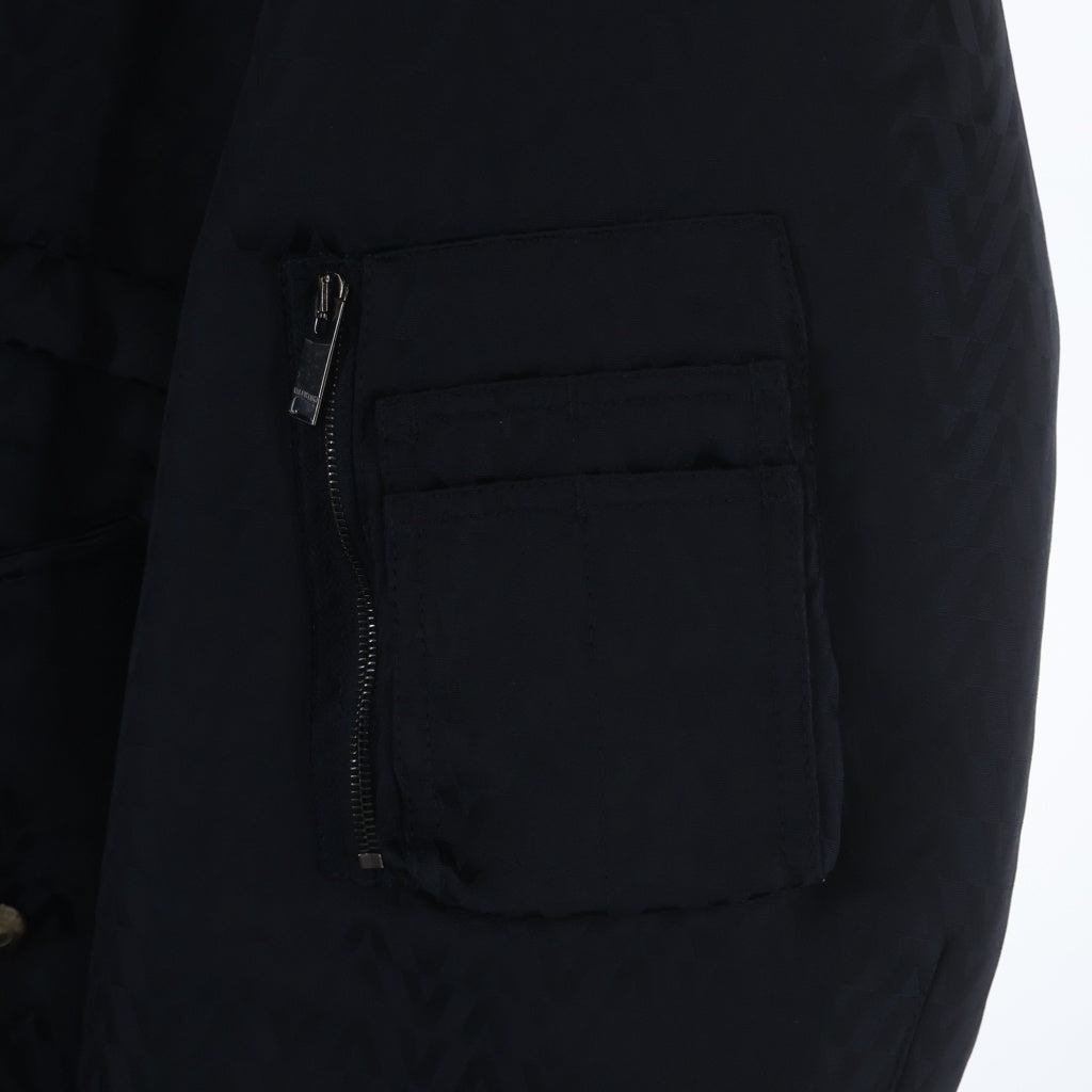 VALENTINO(ヴァレンティノ) Vロゴ ナイロンボンバージャケット ネイビー WV3CIH807HF