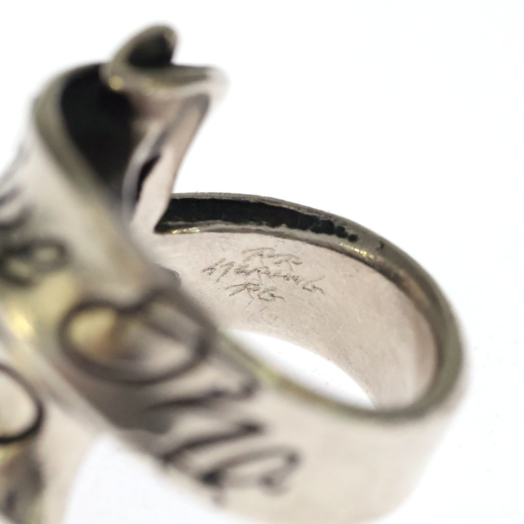 RAT RACE(ラットレース) Message On Ribbon Ring Give No Take No メッセージ リボン ギブノー テイクノー リング シルバー