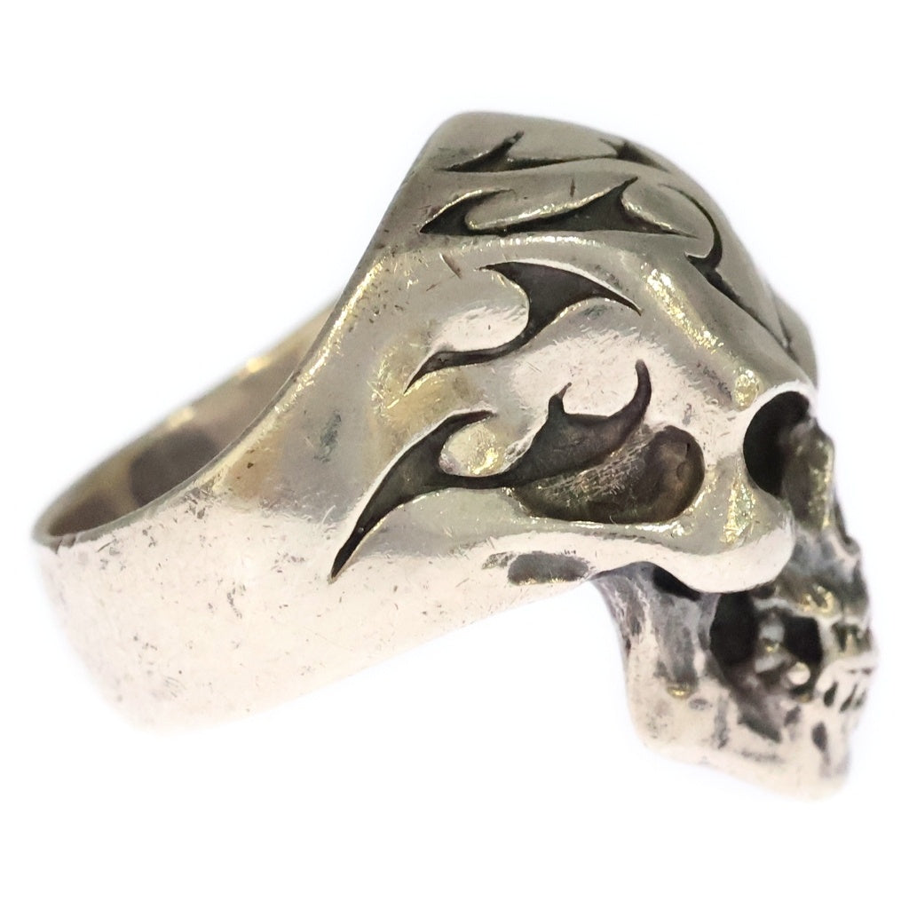 CRAZY PIG(クレイジーピッグ) TRIBAL SKULL RING トライバル スカル リング シルバー