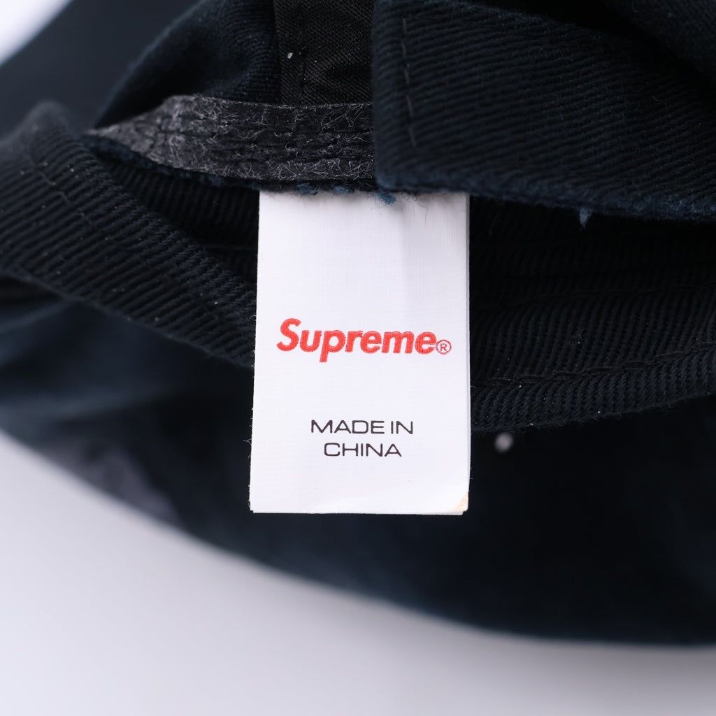 SUPREME(シュプリーム) 24AW Liberty 6-Panel リバティ 6パネル キャップ 帽子 ブラック