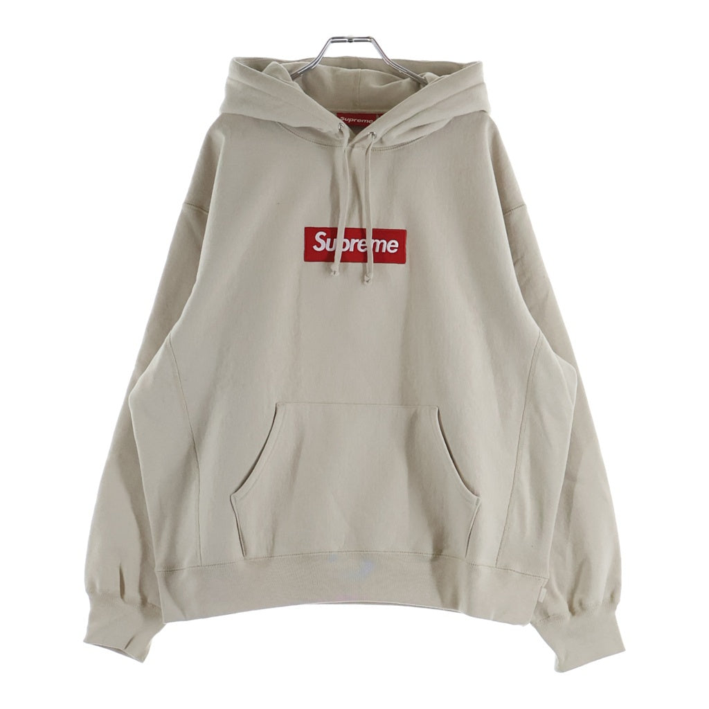 SUPREME(シュプリーム) 24AW Box Logo Hooded Sweatshirt ボックスロゴ フーディー プルオーバーパーカー アイボリー