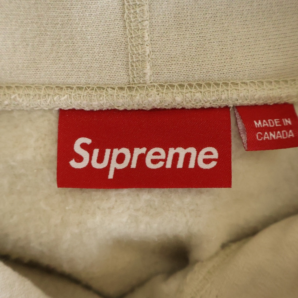 SUPREME(シュプリーム) 24AW Box Logo Hooded Sweatshirt ボックスロゴ フーディー プルオーバーパーカー アイボリー