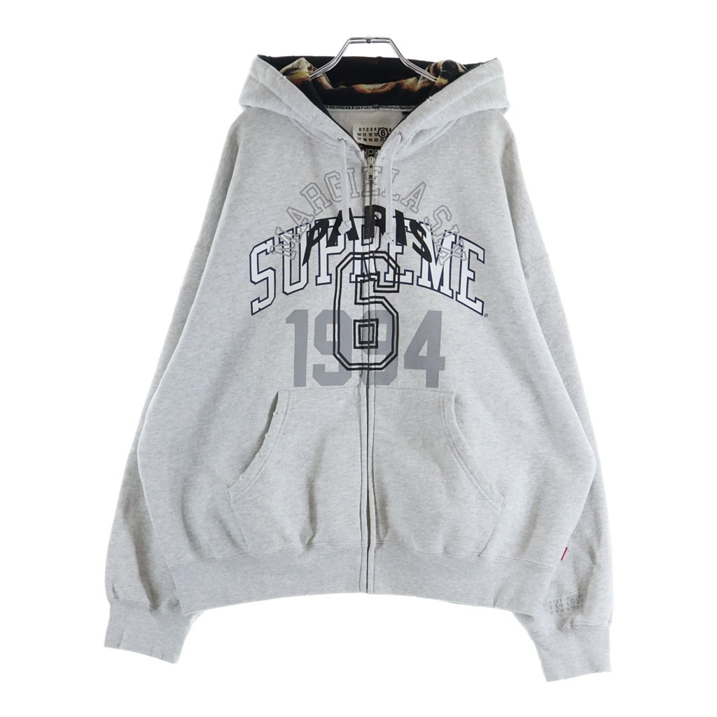 SUPREME(シュプリーム) 24SS ×MM6 Masion Margiela Zip Up Hooded 