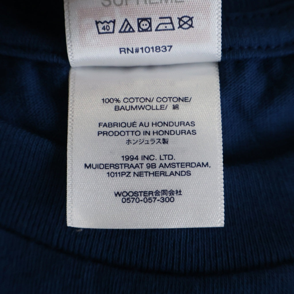 SUPREME(シュプリーム) 24AW Liberty Tee リバティー フロントプリント半袖Tシャツ カットソー インディゴ