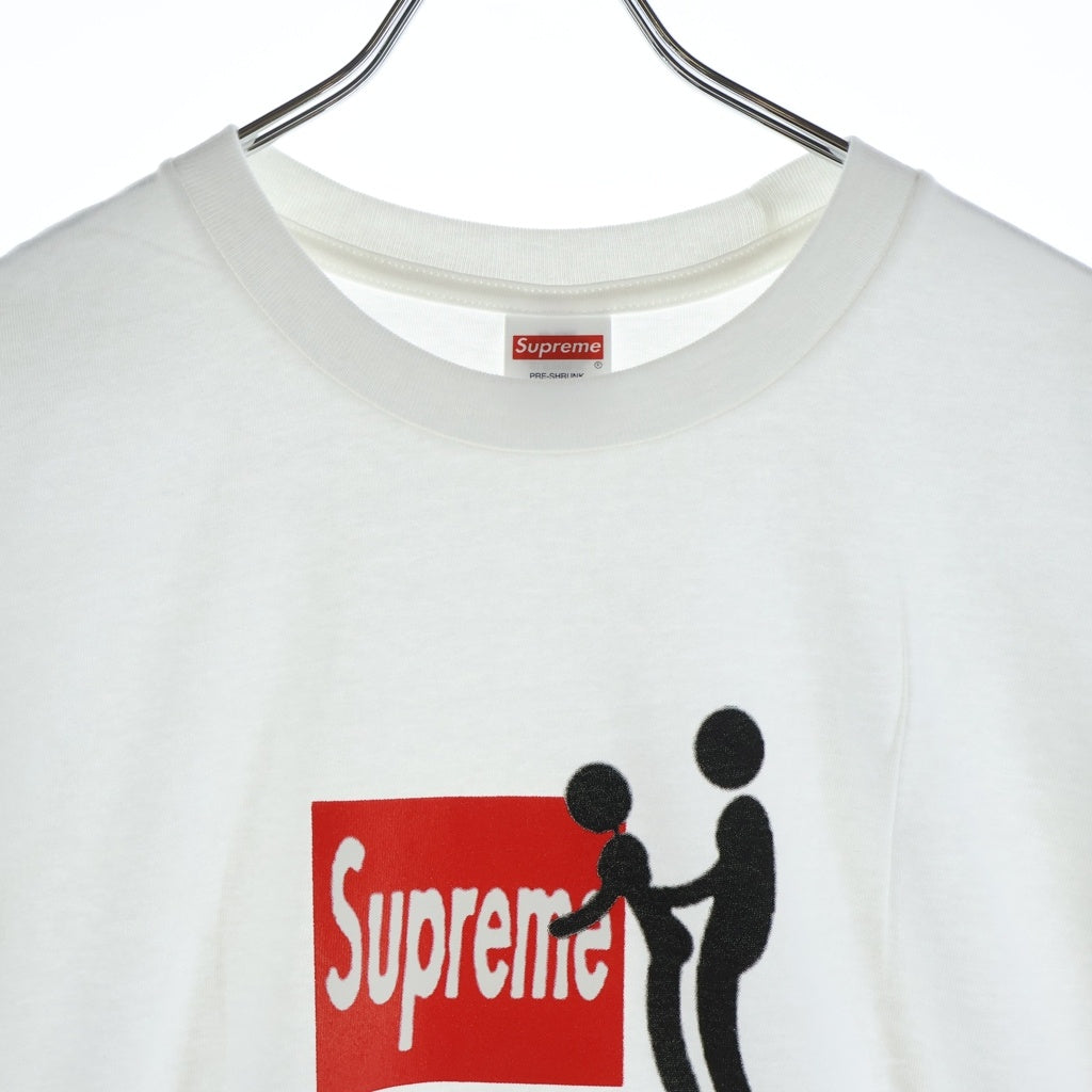SUPREME(シュプリーム) 25AW Stick Tee スティック フロントプリント半袖Tシャツ カットソー ホワイト