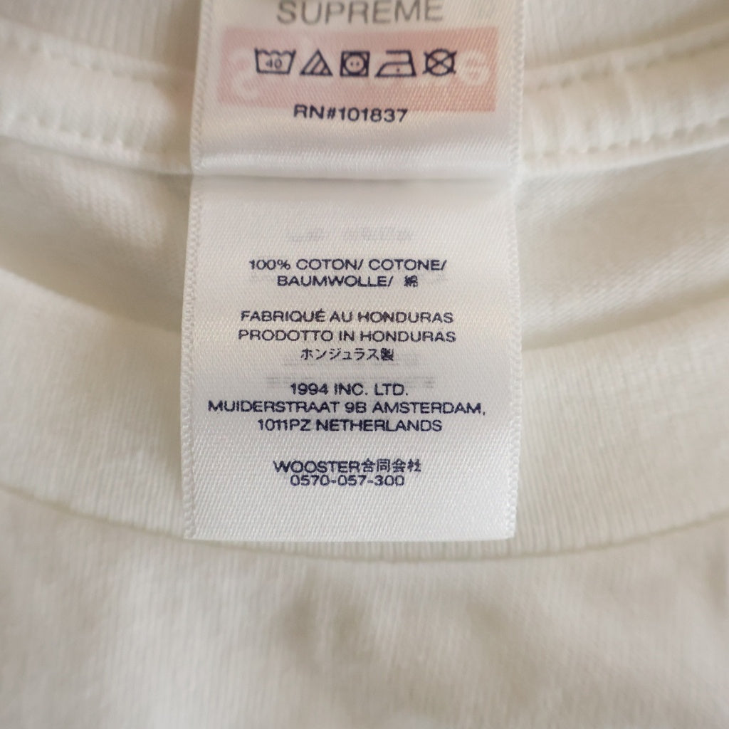 SUPREME(シュプリーム) 25AW Stick Tee スティック フロントプリント半袖Tシャツ カットソー ホワイト