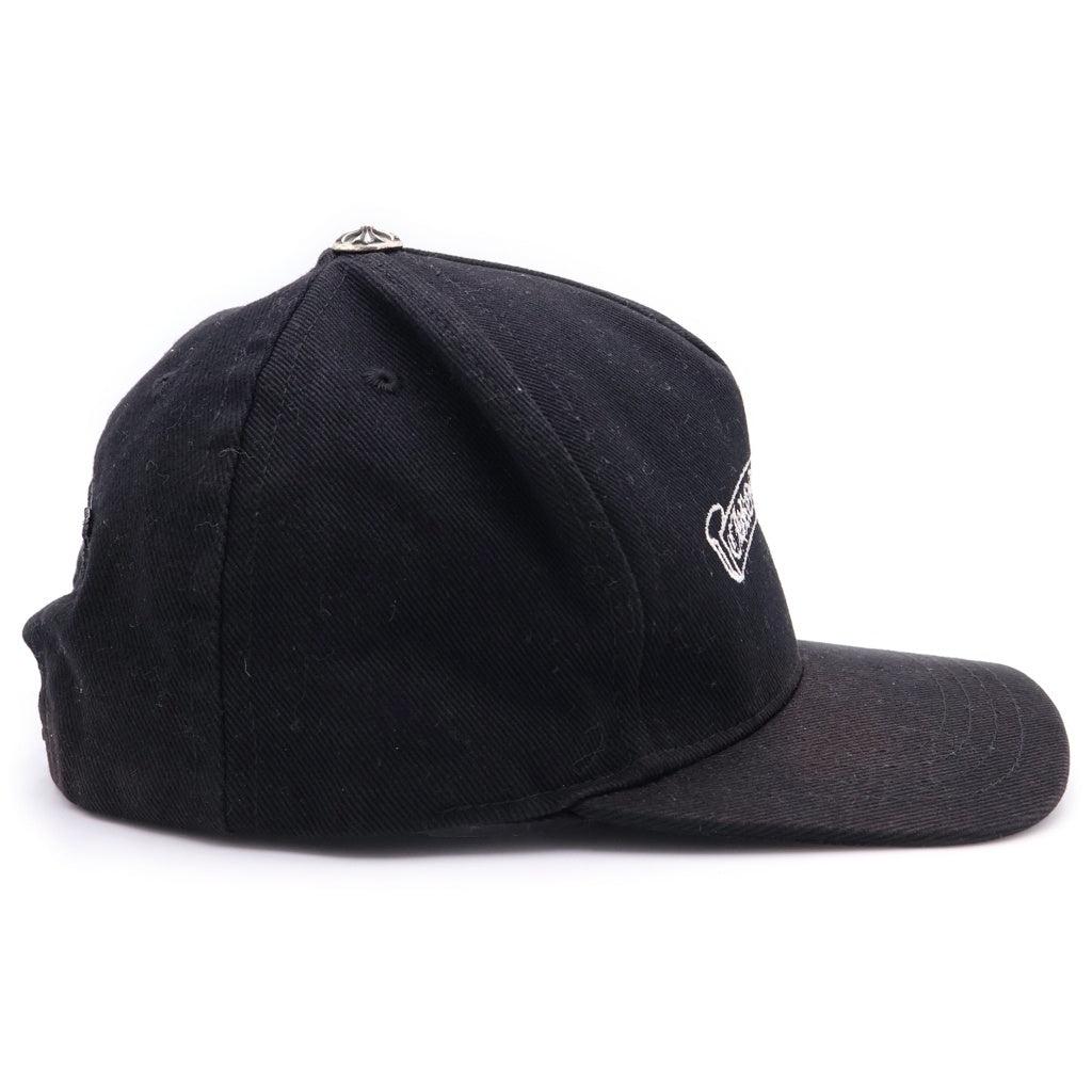 CHROME HEARTS(クロムハーツ) CH SCROLL CAP スクロール刺繍 キャップ ブラック