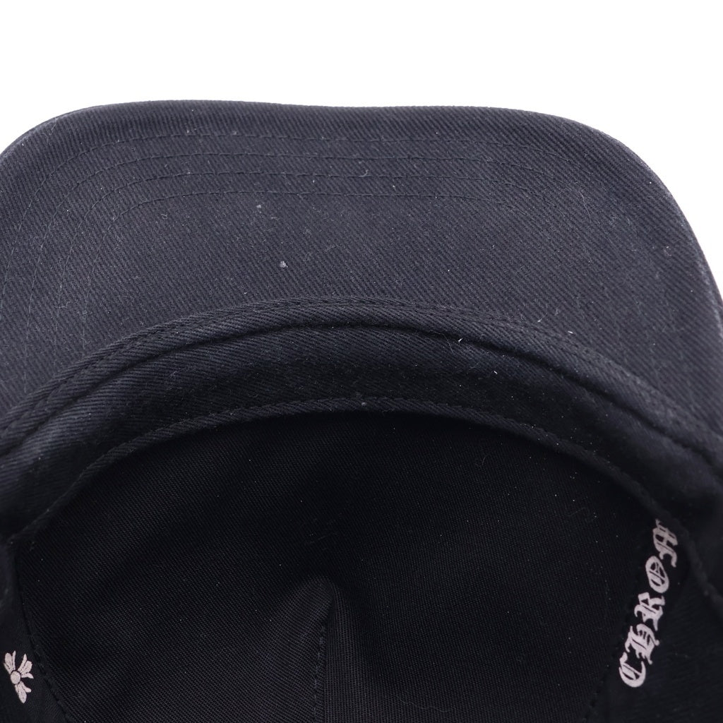 CHROME HEARTS(クロムハーツ) CH SCROLL CAP スクロール刺繍 キャップ ブラック