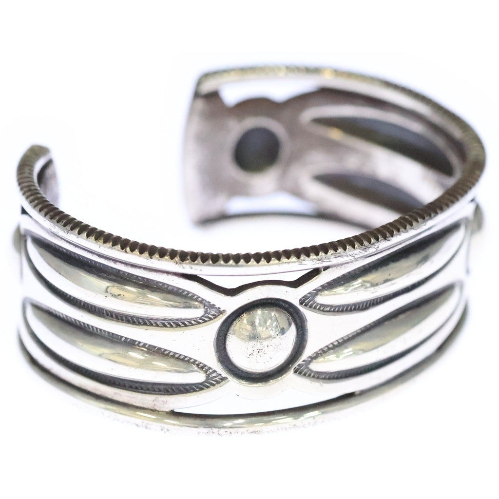 CODY SANDERSON(コディーサンダーソン) Cut Out Long Oval w/ Moons Coin Edge Cuff カットアウト ロング オーバル - レディース