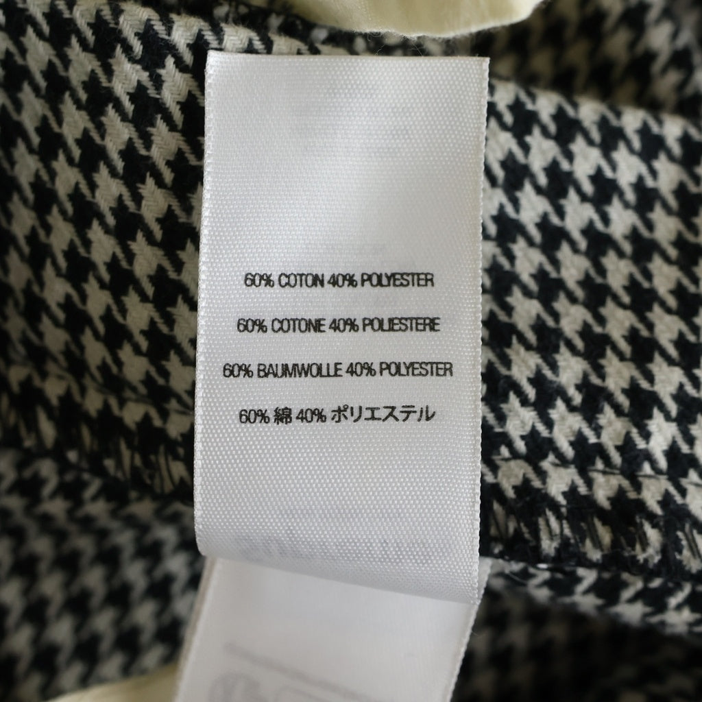 SUPREME(シュプリーム) 25SS Work Short ワークショーツ 千鳥柄 ブラック/ホワイト