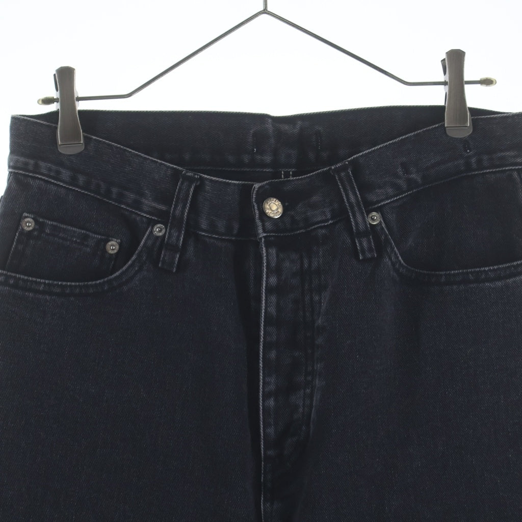 NO BRAND(ノーブランド) 【HOPE】25AW SKID JEANS CHIPPED BLACK スキッドジーンズ デニムパンツ ブラック 55289247