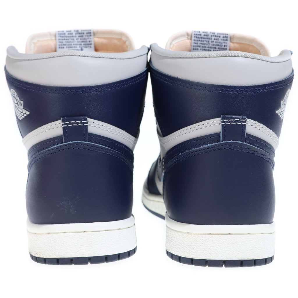 NIKE(ナイキ) AIR JORDAN 1 HIGH 85 GEORGETOWN BQ4422-400 エアジョーダン1 ジョージタウン ハイカットスニーカー US8.5/26.5cm ネイビー/グレー