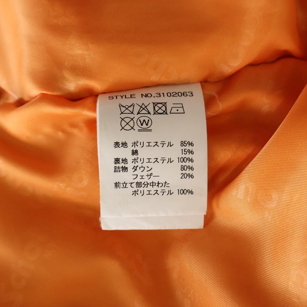 SCHOTT(ショット) 2TONE DOWN PARKA ツートーンダウンパーカ ダウンジャケット ブルー 3102063