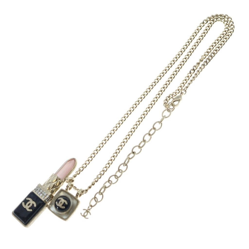 CHANEL(シャネル) ココマーク リップチャーム ネックレス A22C ゴールド レディース
