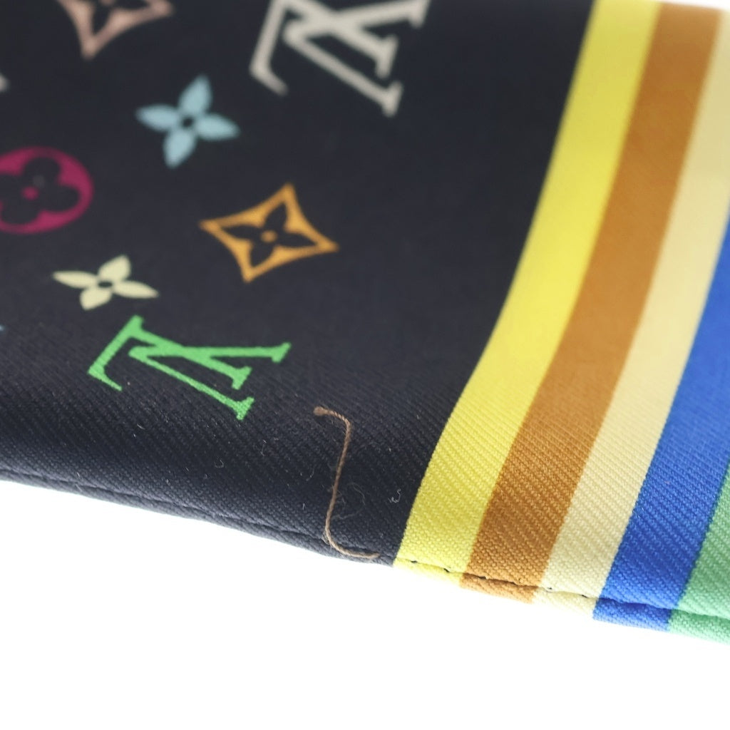 LOUIS VUITTON(ルイヴィトン) モノグラム マルチカラー ツイリー スカーフ バンドー シルクスカーフ M71992 マルチカラー レディース