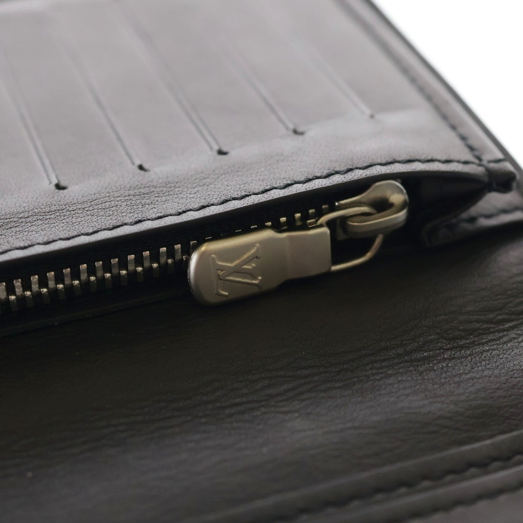LOUIS VUITTON(ルイヴィトン) ダミエ アンフィニ ポルトフォイユ ブラザ 長財布 N63010 ブラック/シルバー