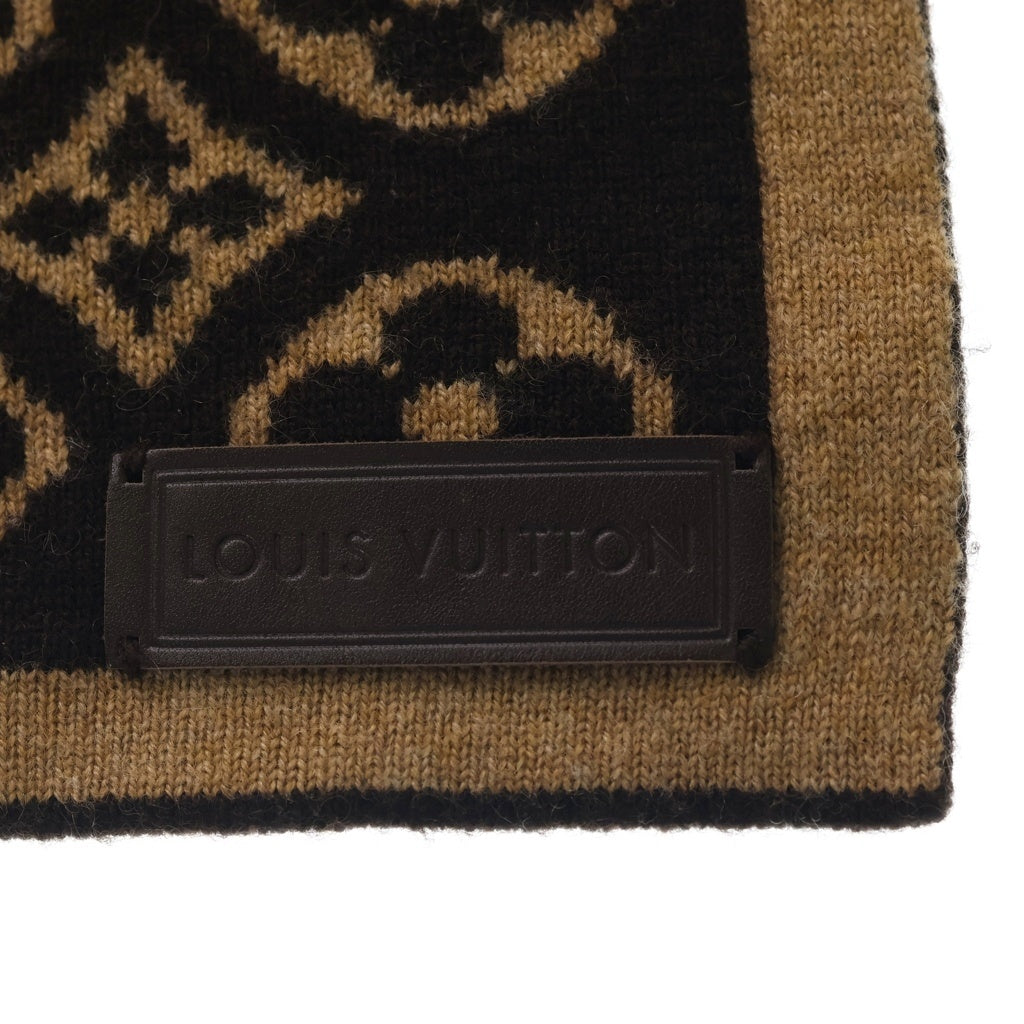 LOUIS VUITTON(ルイヴィトン) エシャルプ スキー モノグラム カシミヤ マフラー M71952 ブラウン/ベージュ