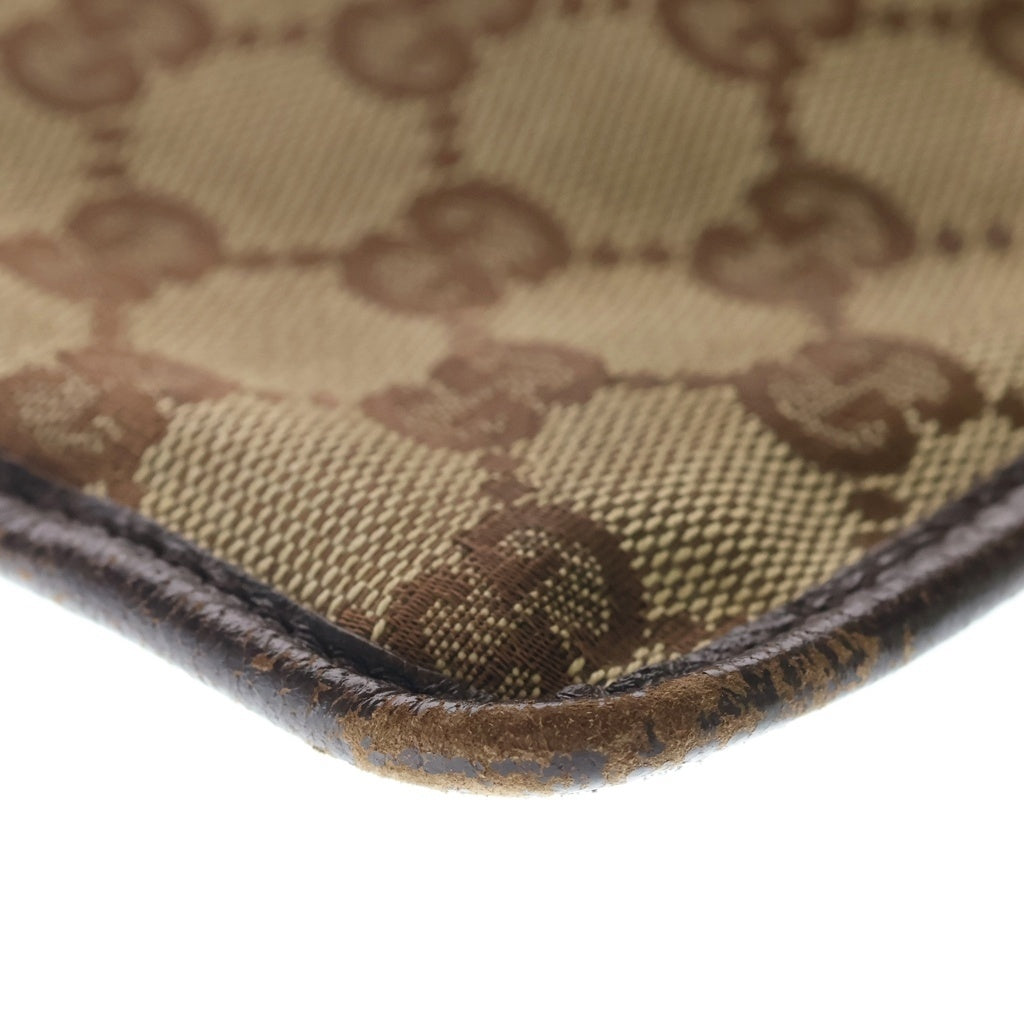 GUCCI(グッチ) GG キャンバス ショルダーバッグ ブラウン 27639