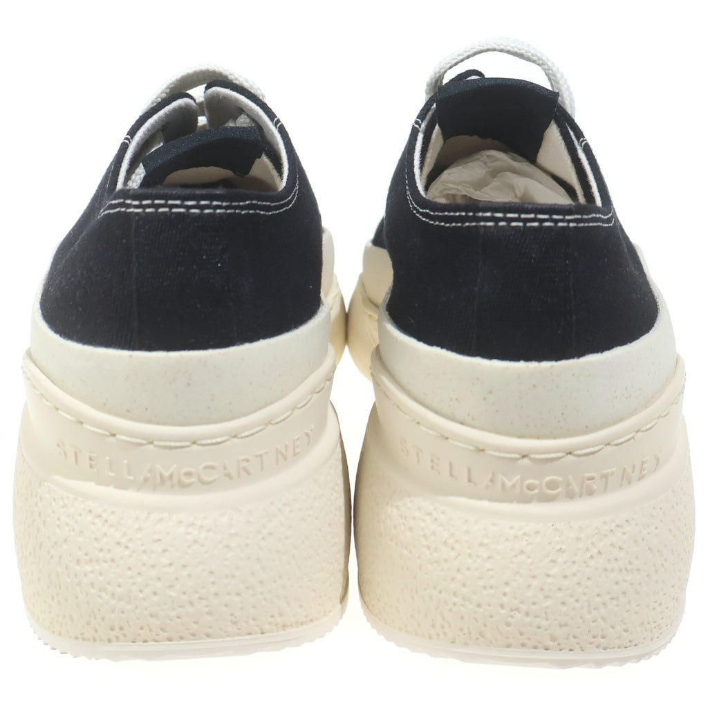 STELLA McCARTNEY(ステラマッカートニー) ループキャンバス ロートップスニーカー レディース ブラック