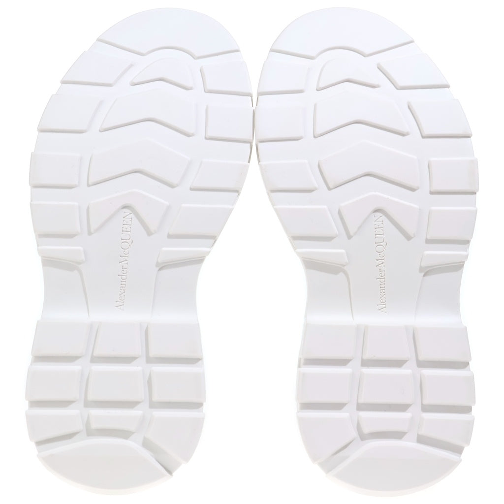 Alexander McQueen(アレキサンダーマックイーン) TREAD SLICK LOW LACE UP GRAFFITI グラフィック ローカットスニーカー レディース 708753 ブラック/ホワイト 708753 箱付