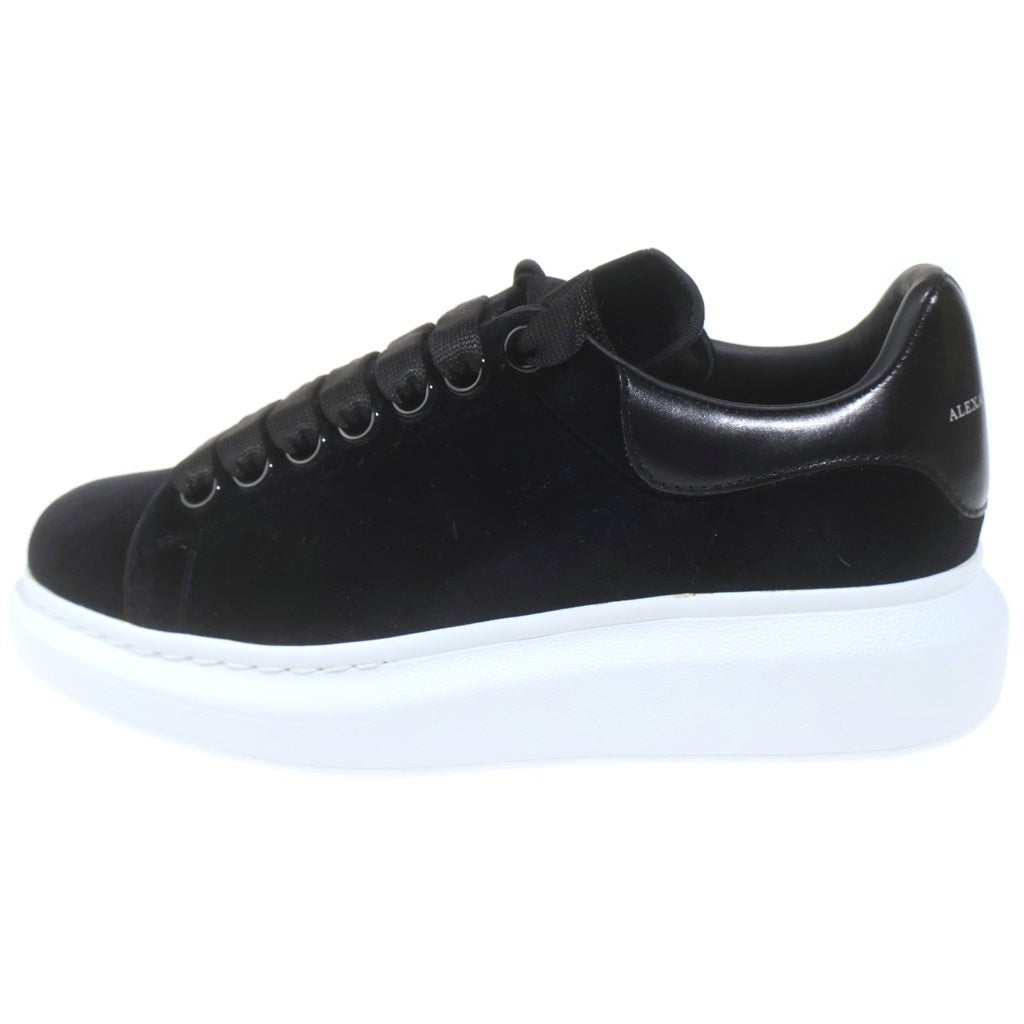 Alexander McQueen(アレキサンダーマックイーン) OVERSIZED SNEAKER ベロア オーバーサイズスニーカー レディース 482142 ブラック