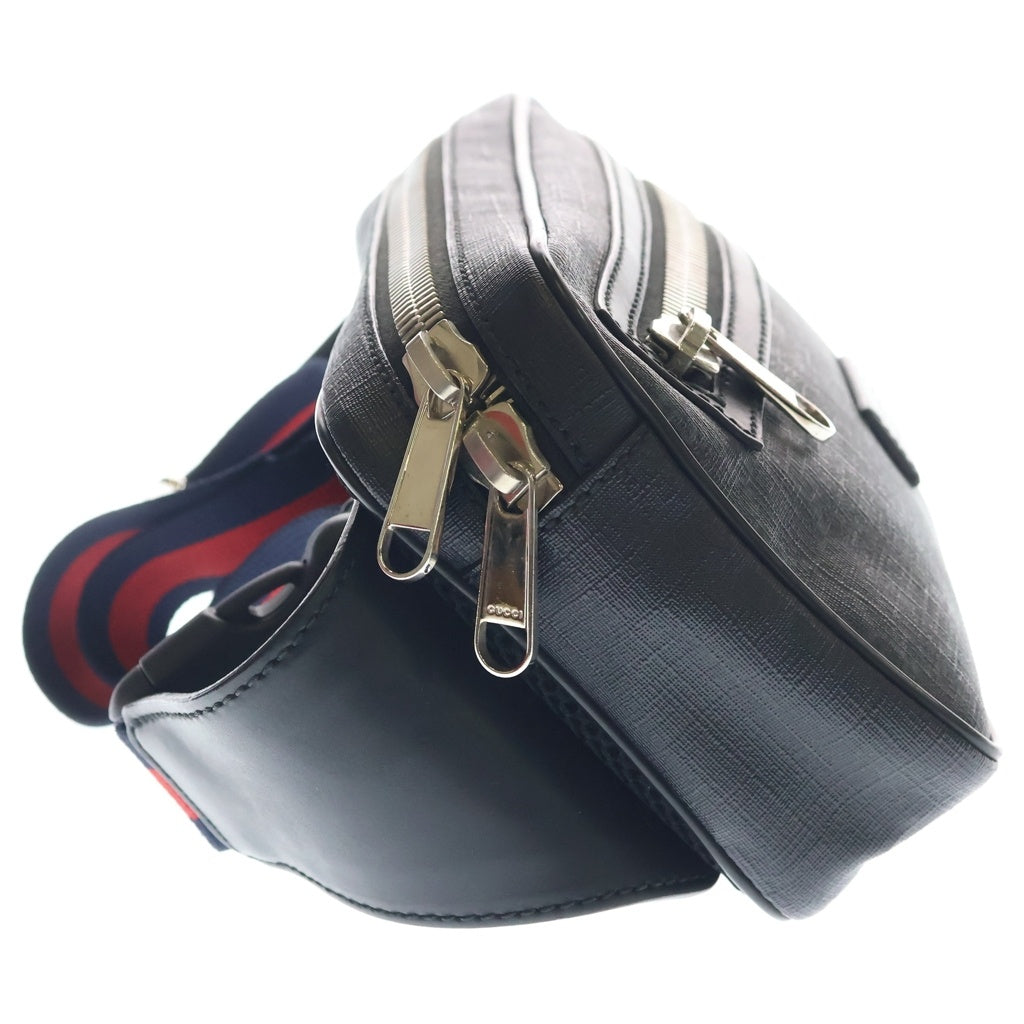 GUCCI(グッチ) GGスプリーム ボディバッグ ブラック 474298