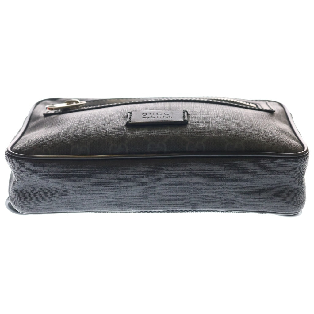 GUCCI(グッチ) GGスプリーム ボディバッグ ブラック 474298