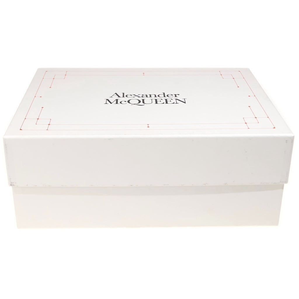 Alexander McQueen(アレキサンダーマックイーン) TREAD SLICK LOW LACE UP GRAFFITI グラフィック ローカットスニーカー 682423 ブラック 682423 箱付