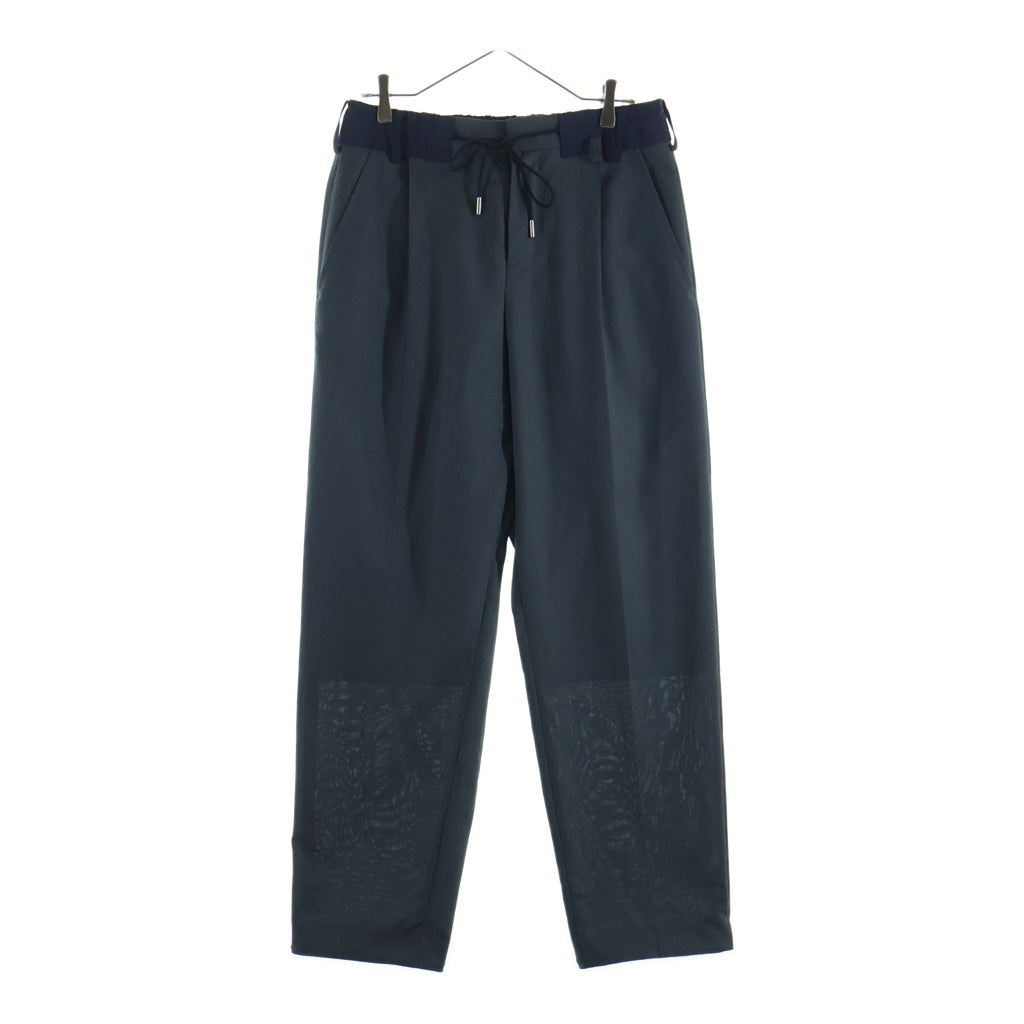 Sacai(サカイ) 1タックスラックス ロングパンツ 23-03123M グレー