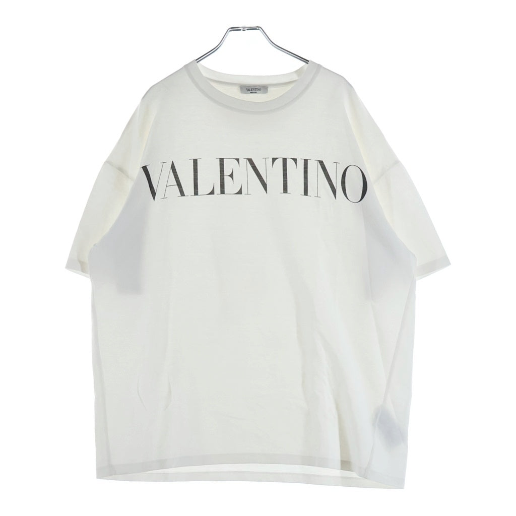 VALENTINO(ヴァレンティノ) LOGO T-SHIRT フロントロゴプリント クルー