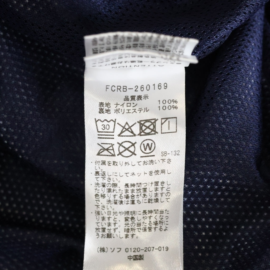 F.C.R.B./F.C.Real Bristol/FCRB(エフシーアールビー/エフシーレアルブリストル) ×fragment design CAMOUFLAGE NYLON BLOUSON カモフラージュナイロンブルゾン ブルー FCRB-260170