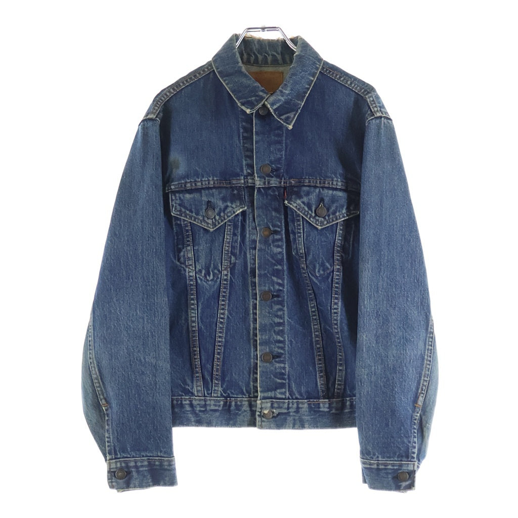 Levi's(リーバイス) 70S VINTAGE 70505 4th ボタン裏522 不均等V BIG Eデニムジャケット インディゴ
