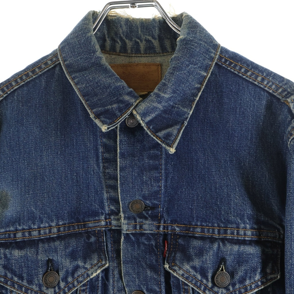 Levi's(リーバイス) 70S VINTAGE 70505 4th ボタン裏522 不均等V BIG Eデニムジャケット インディゴ