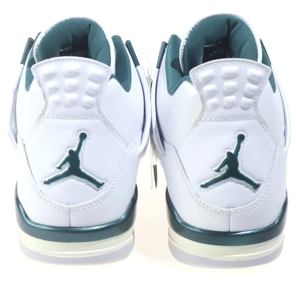 NIKE(ナイキ) AIR JORDAN 4 RETRO OXIDIZED GREEN FQ8138-103 エアジョーダン4 レトロ オキシダイズドグリーン ハイカットスニーカー ホワイト/グリーン US10/28cm