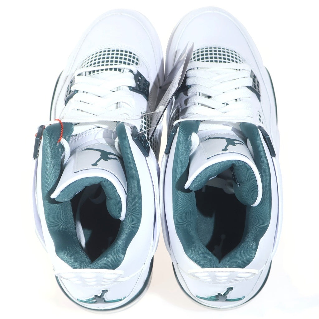 NIKE(ナイキ) AIR JORDAN 4 RETRO OXIDIZED GREEN FQ8138-103 エアジョーダン4 レトロ オキシダイズドグリーン ハイカットスニーカー ホワイト/グリーン US10/28cm