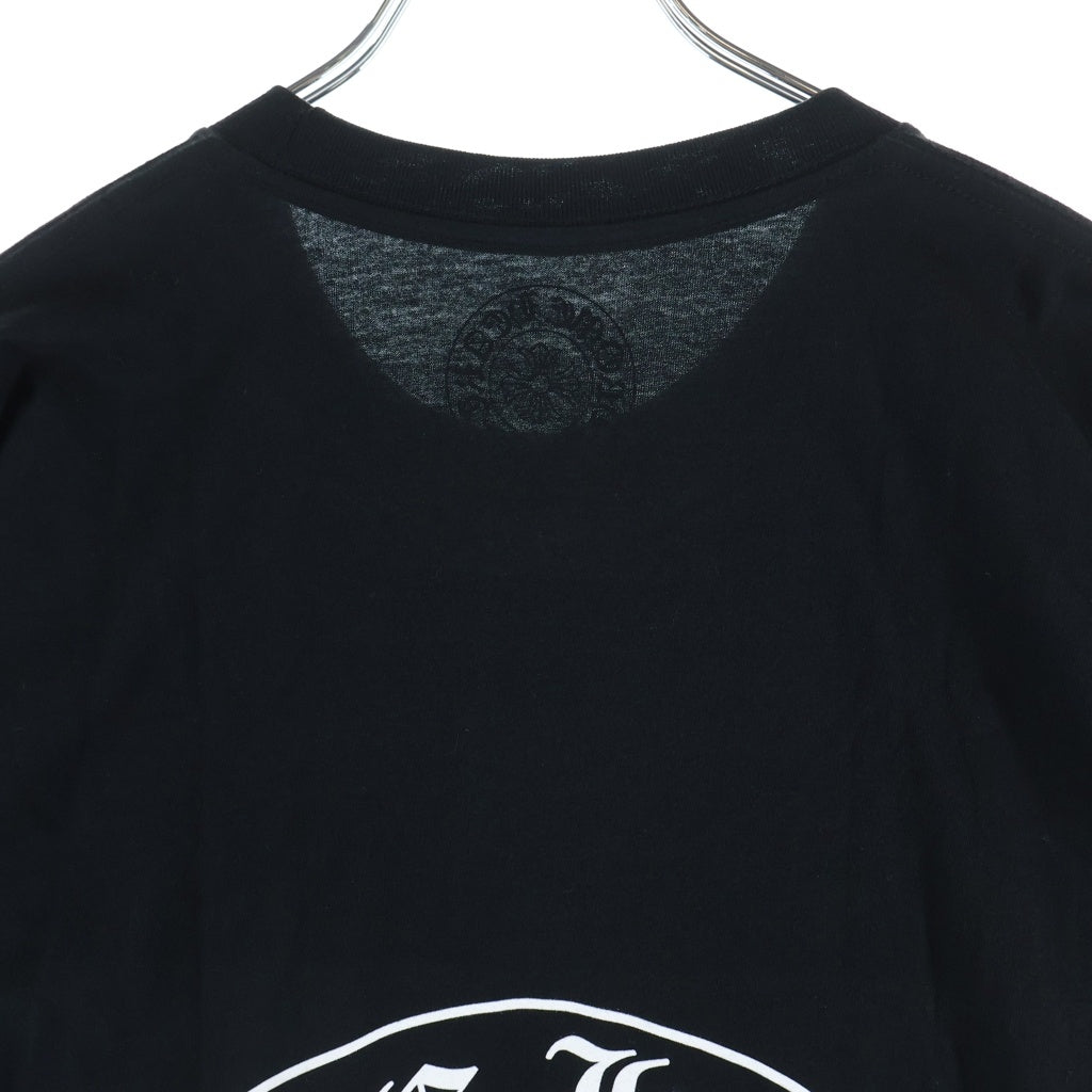 CHROME HEARTS(クロムハーツ) Honolulu Horseshoe SS Tee ホノルル限定 バック ホースシュー クルーネック半袖Tシャツカットソー ブラック