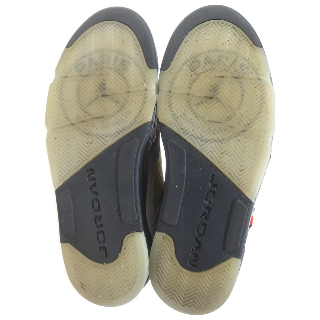 NIKE(ナイキ) ×PARIS SAINT-GERMAIN AIR JORDAN 5 RETRO LOW PSG DX6325-204 パリサンジェルマン エアジョーダン5 レトロ ローカットスニーカー グレージュ US10/28cm