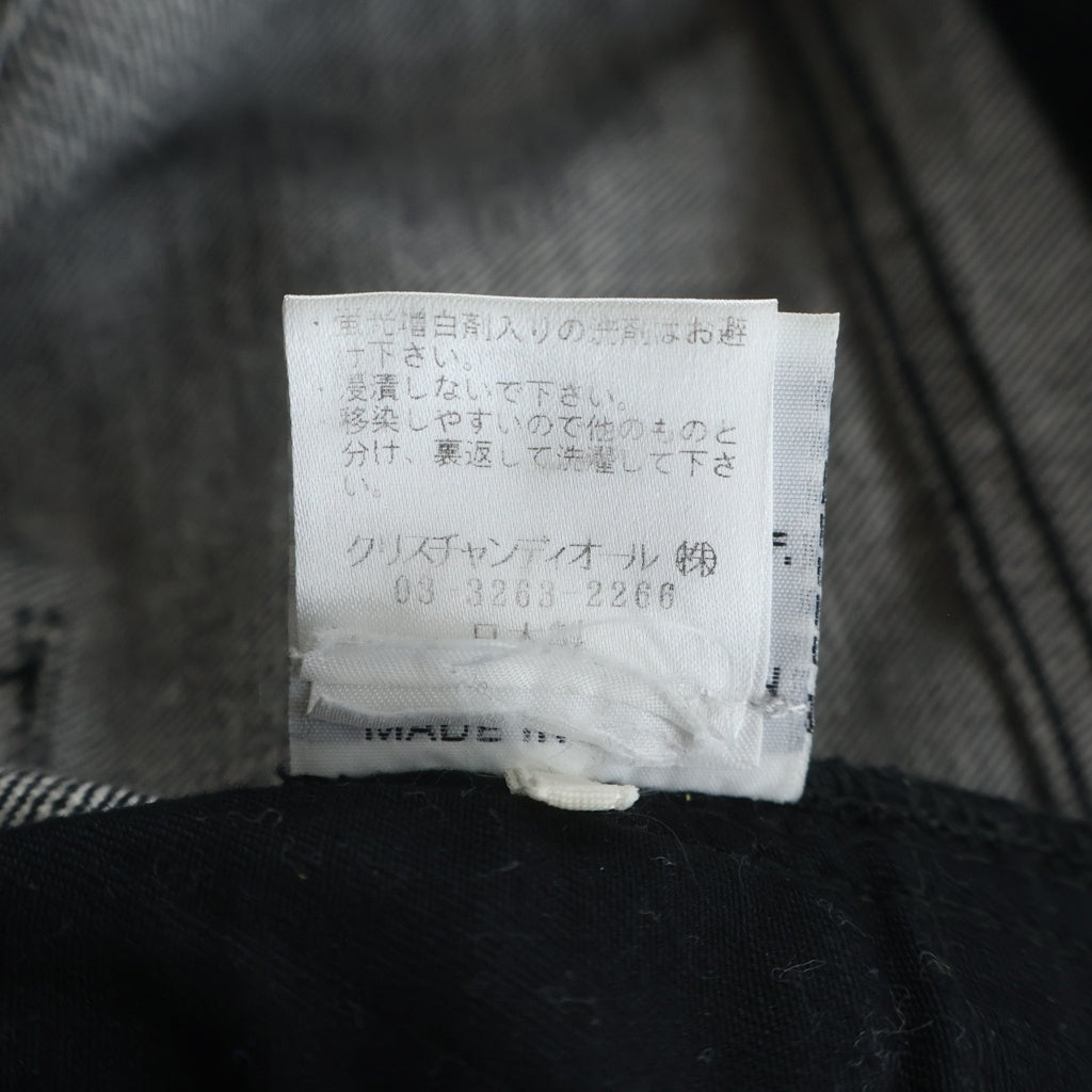 Dior HOMME(ディオールオム) 08AW 5ポケット ストレートデニムパンツ 8H3110530184 ブラック