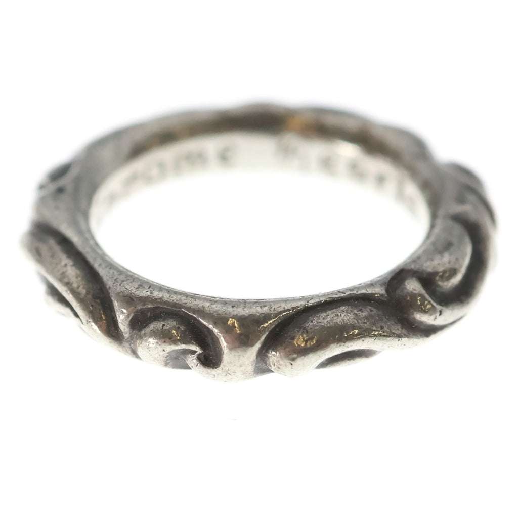 CHROME HEARTS(クロムハーツ) SCRL BAND スクロールバンド リング シルバー BCA351