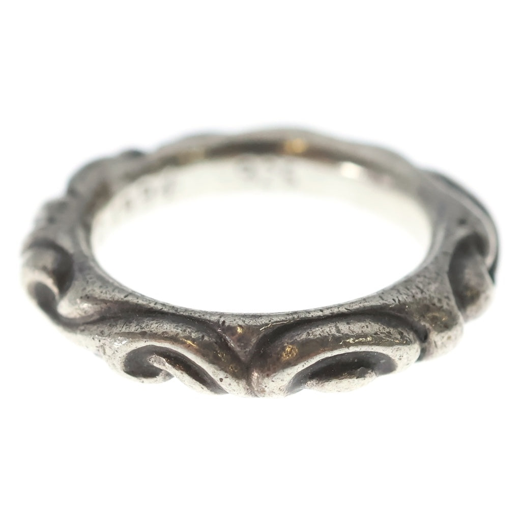 CHROME HEARTS(クロムハーツ) SCRL BAND スクロールバンド リング シルバー BCA351