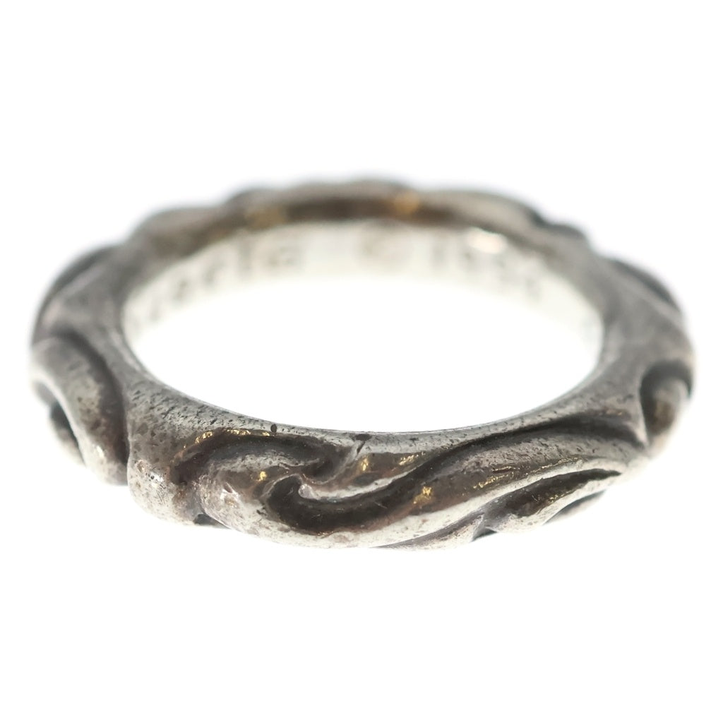 CHROME HEARTS(クロムハーツ) SCRL BAND スクロールバンド リング シルバー BCA351